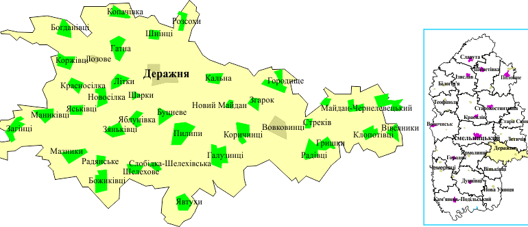 Чемпіонат Деражнянського району з футболу. Вища і Перша ліги.