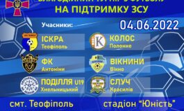 В ТЕОФІПОЛІ ПРОЙШОВ БЛАГОДІЙНИЙ ТУРНІР