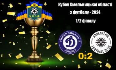 КУБОК ОБЛАСТІ – 2024. УНІВЕР-ДИНАМО-2 – АДРЕНАЛІН-ДЮСШ-1