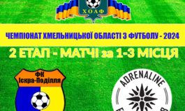 18 ТУР. ІСКРА-ПОДІЛЛЯ ТЕОФІПОЛЬ – АДРЕНАЛІН-ДЮСШ-1 ХМЕЛЬНИЦЬКИЙ