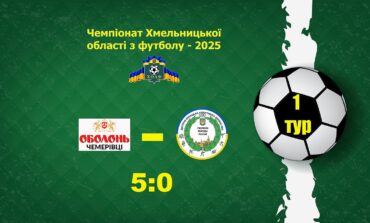 ЧХО-2025. 1ТУР. ОБОЛОНЬ-ЧЕМЕРІВЦІ - ДЮСШ-2 КАМ'ЯНЕЦЬ-ПОДІЛЬСЬКИЙ