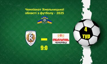 ЧХО-2025. 4 ТУР. КОЛОС ПОЛОННЕ – ОБОЛОНЬ-ЧЕМЕРІВЦІ ЧЕМЕРІВЦІ