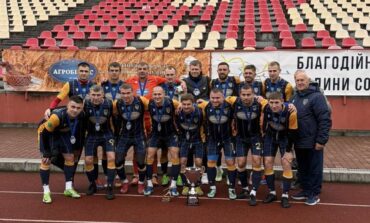 АГРОБІЗНЕС ВОЛОЧИСЬК - СРІБНИЙ ПРИЗЕР УКРАЇНИ СЕРЕД ВЕТЕРАНІВ 35+