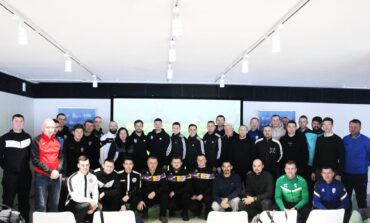 СЮЖЕТ ТВ-7+ ПРО СЕМІНАР ДЛЯ ДИТЯЧИХ ТРЕНЕРІВ "ФІЛОСОФІЯ ТА МЕТОДОЛОГІЯ АКАДЕМІЇ МАНЧЕСТЕР СІТІ"