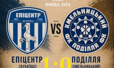 ЧЕМПІОНАТ ОБЛАСТІ: ЕПІЦЕНТР ДУНАЇВЦІ – ПОДІЛЛЯ ХМЕЛЬНИЦЬКИЙ