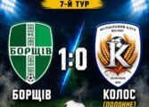 У МАТЧІ ЛІДЕРІВ КОЛОС ПОСТУПАЄТЬСЯ В БОРЩЕВІ